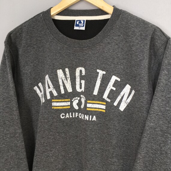 Vintage Hang Ten California Sweatshirt Medium Han… - image 4