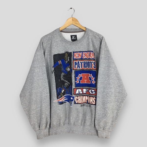 Vintage New England Patriots sweatshirt size: L