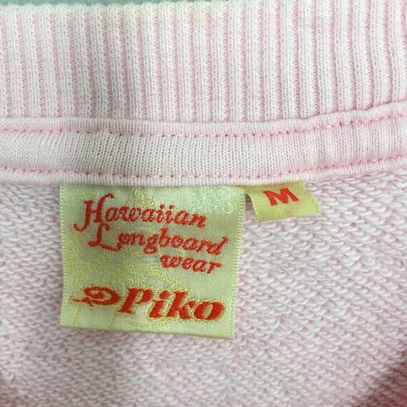 Piko Longboard Sweatshirt Medium Women Vintage 80… - image 8