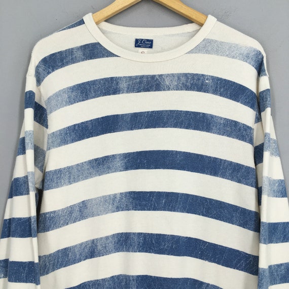 J.crew Crewneck Stripes Sweatshirt 