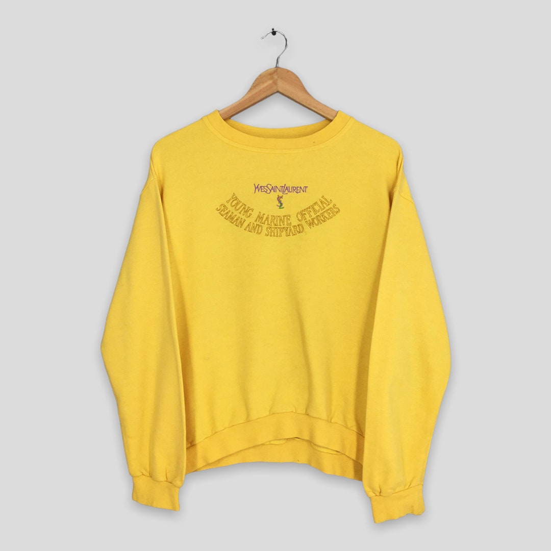 Ysl embroidered sweatshirt Clearance