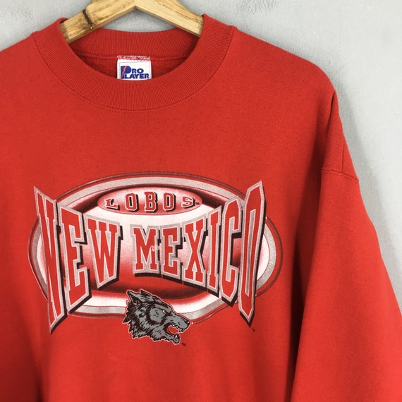 Vintage University New Mexico UNM Sweatshirt Larg… - image 2