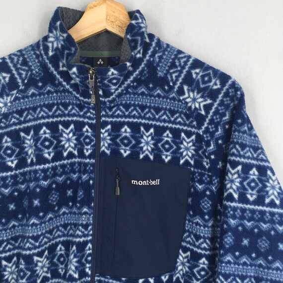 Vintage Mont-bell Fleece Climaplus Sweater Medium… - image 2