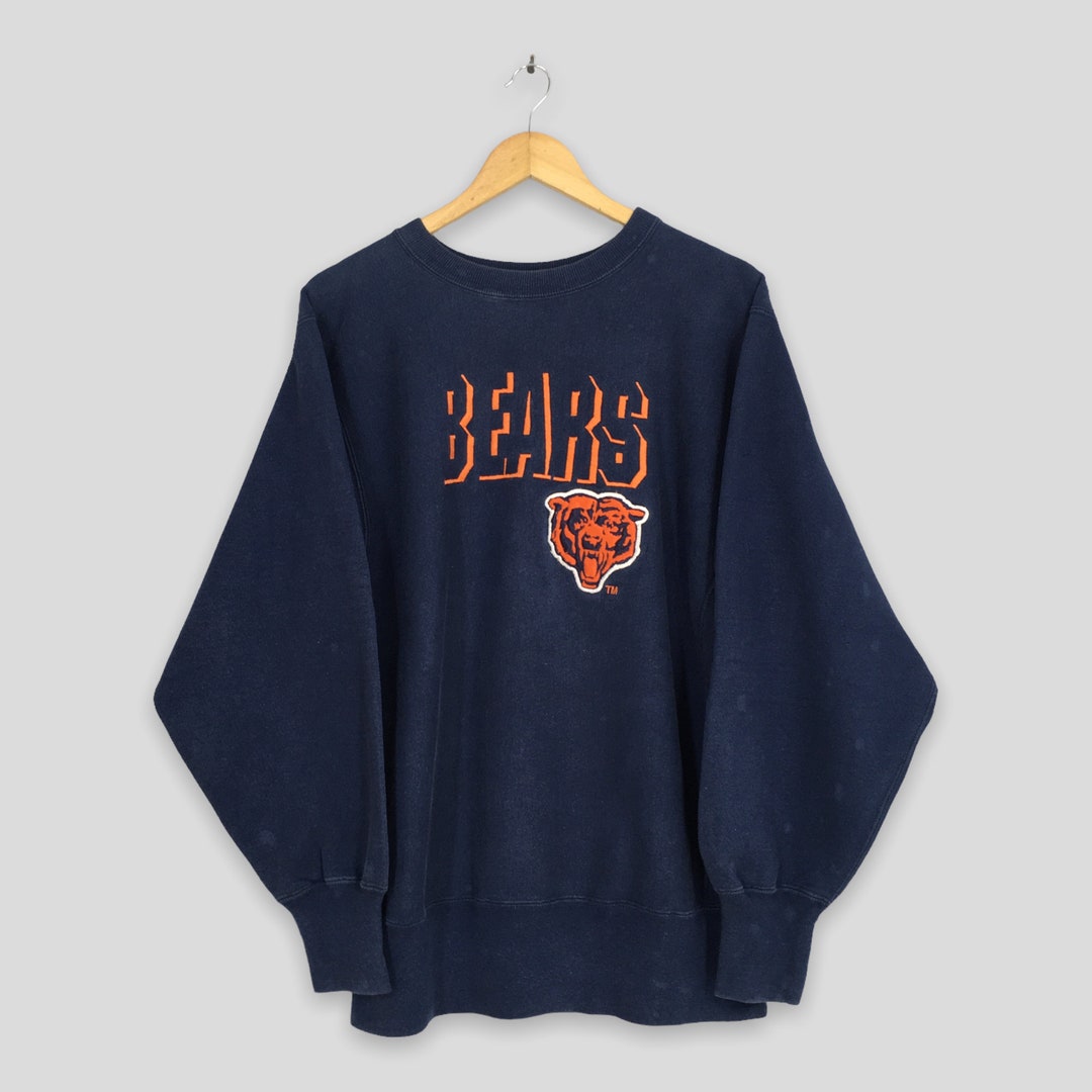 Vintage Champion Reverse Weave Chicago Bears Nfl Sweatshirt - Etsy