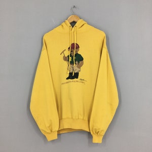 Vintage polo bear sweatshirt Clearance