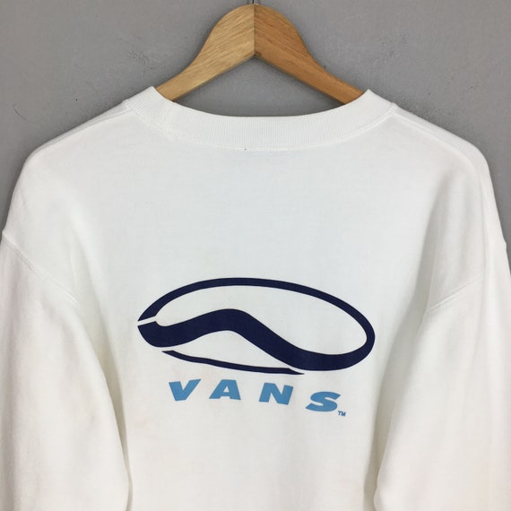 Vintage Vans Of The Wall Usa Sweatshirt Medium Va… - image 2