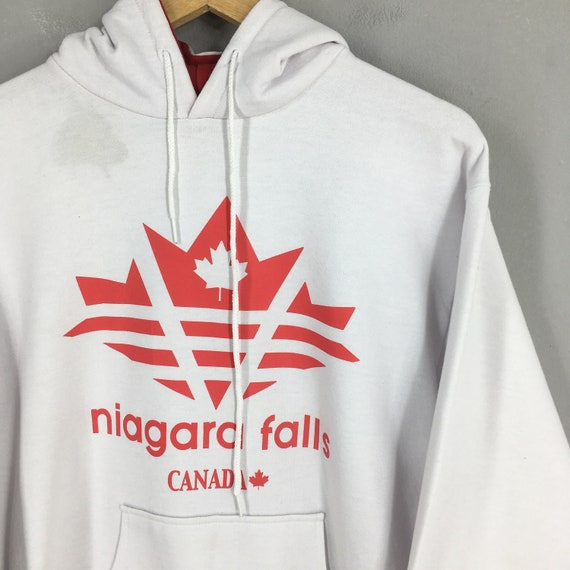 Vintage Niagara Falls Canada Hoodie Sweatshirt Me… - image 2