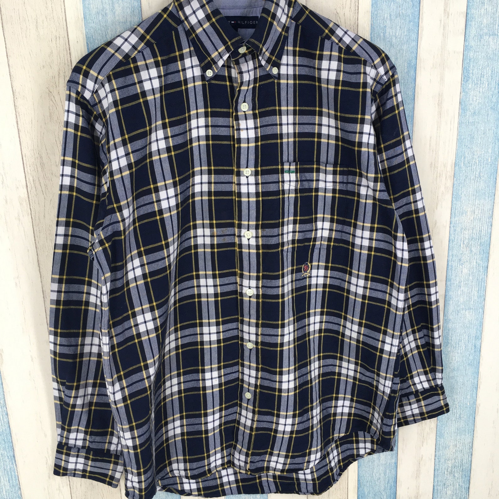 hilfiger flannel shirt