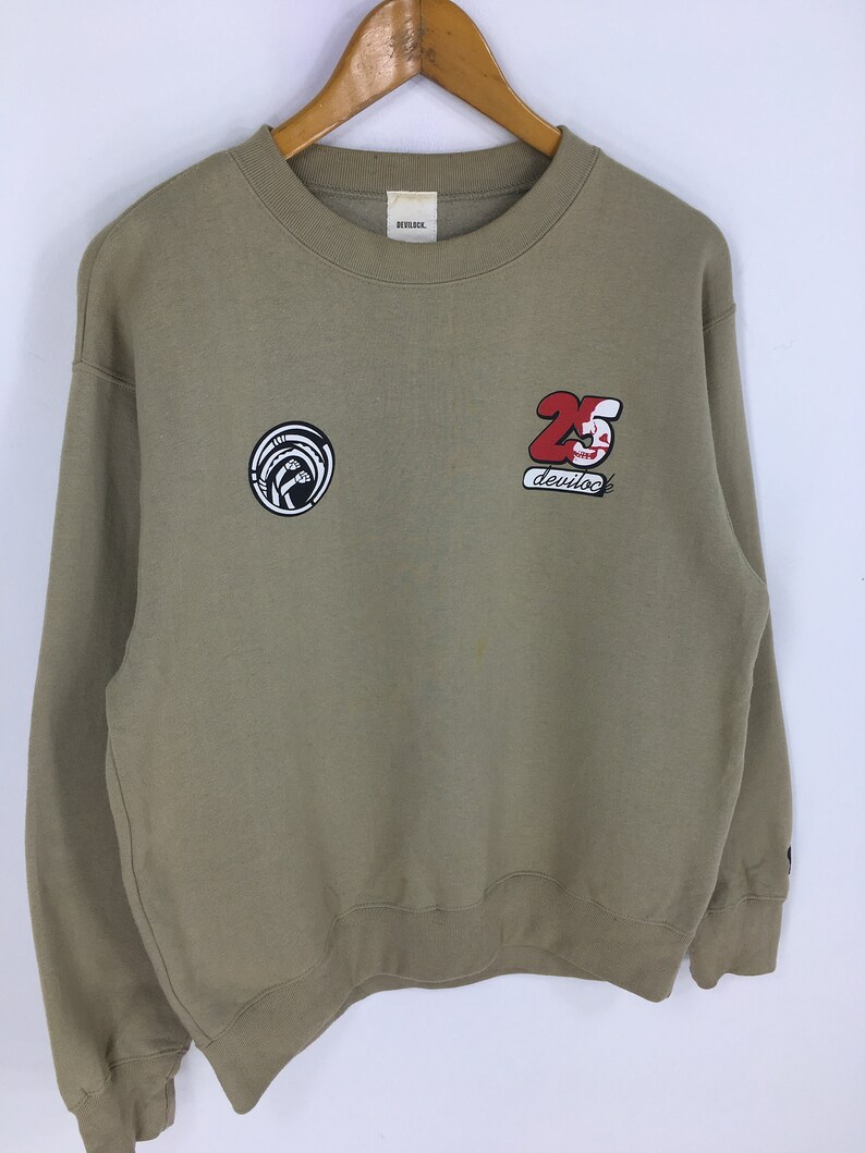 Vintage 90s Devilock Japan Sweatshirt Medium Devilock Skull - Etsy