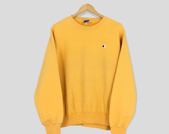 yellow champion sweatsuit