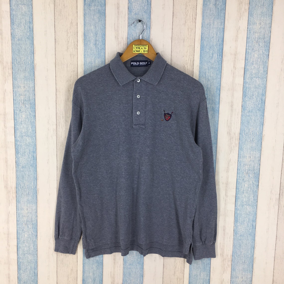 Polo Golf Shirt Medium Vintage 1990's Polo Ralph Lauren | Etsy