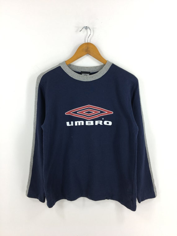 Umbro Sports Pullover Sweatshirt Medium Vintage 80