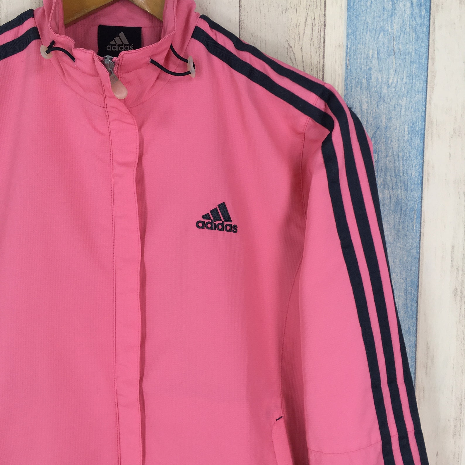 Adidas Pink Windrunner Jacket Women Small Vintage Adidas | Etsy