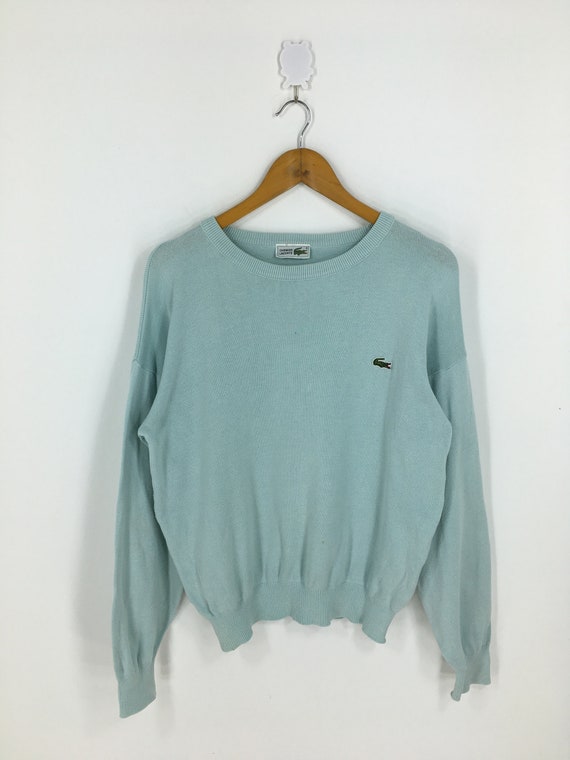 Chemise Lacoste Sweatshirts Small Green Vintage 90