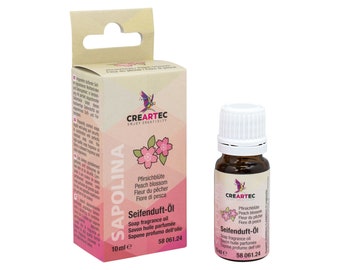 Peach blossom scented soap, making your own soap, soap