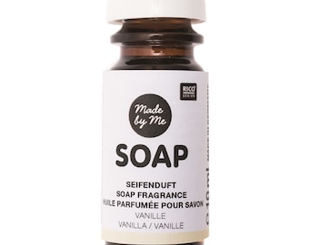 Vanilla-scented soap fragrance, natural vanilla oil