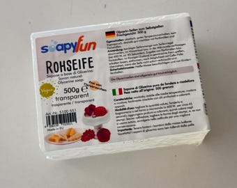 500g Transparent Glycerin Soap/Raw Soap, Make Your Own Soap