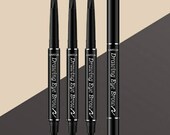 New Eyebrow pencil with 6 different colors to choose from. This Double sided eyebrow cosmetics naturally lasts longer
