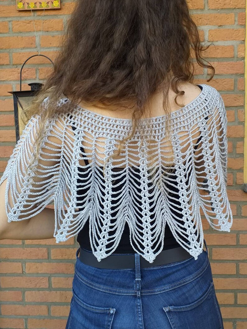 Crochet Lace Hood, La Cloak of Wedding Shoulder Covers, Cotton Shoulder