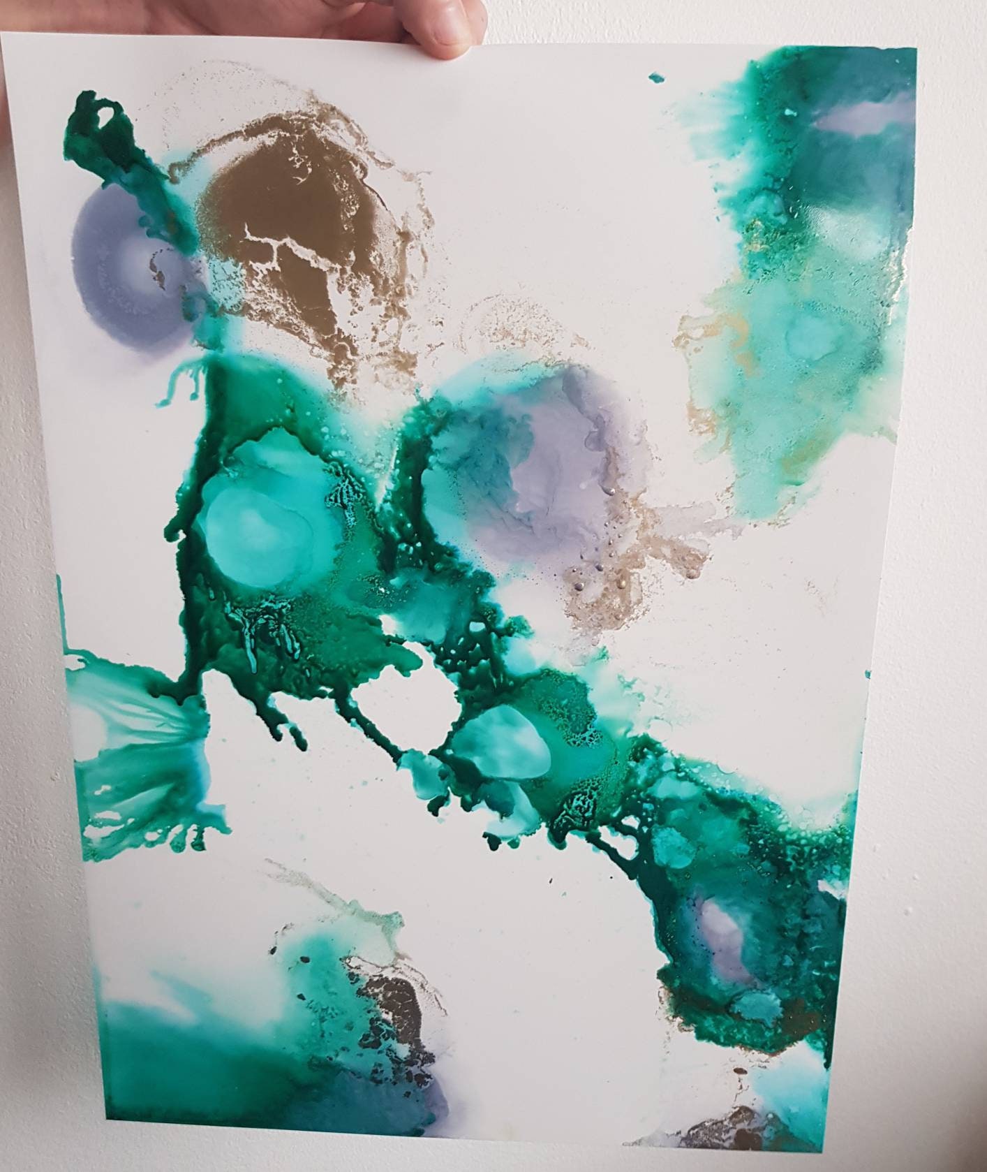 Alcohol Ink Art | Etsy