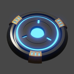 Valorant inspired Cypher Tripwire Coin 3D FILE