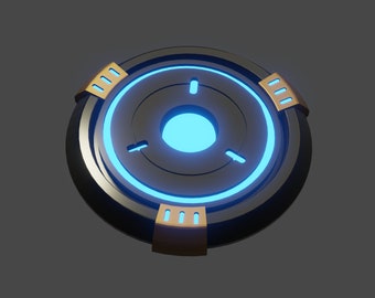 Valorant inspired Cypher Tripwire Coin 3D FILE