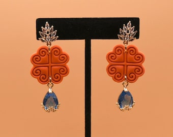 Hmong Polymer Clay Earrings