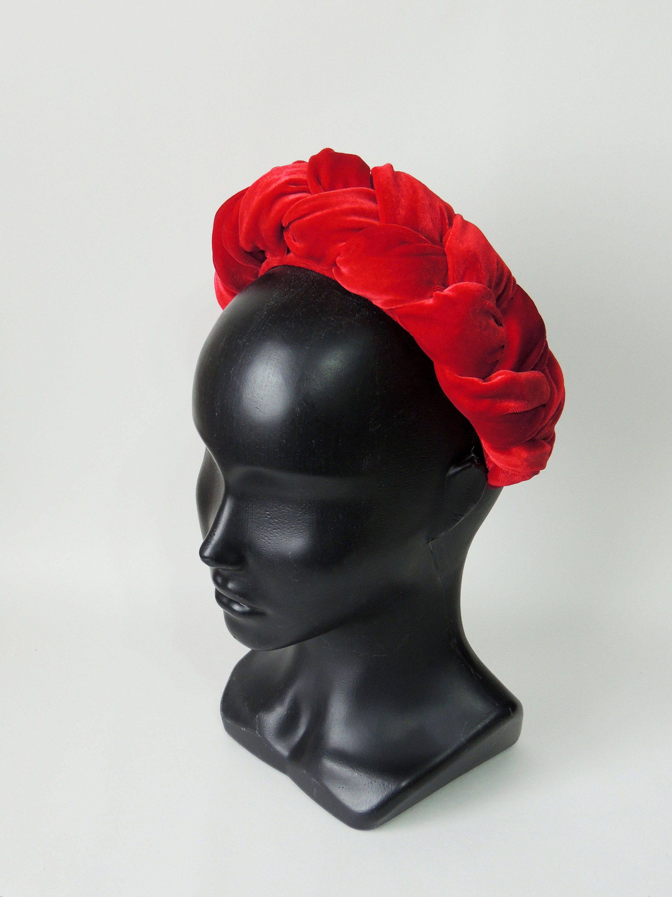 Velvet headband in large sizeBraid Spanish Style Deeply Etsy