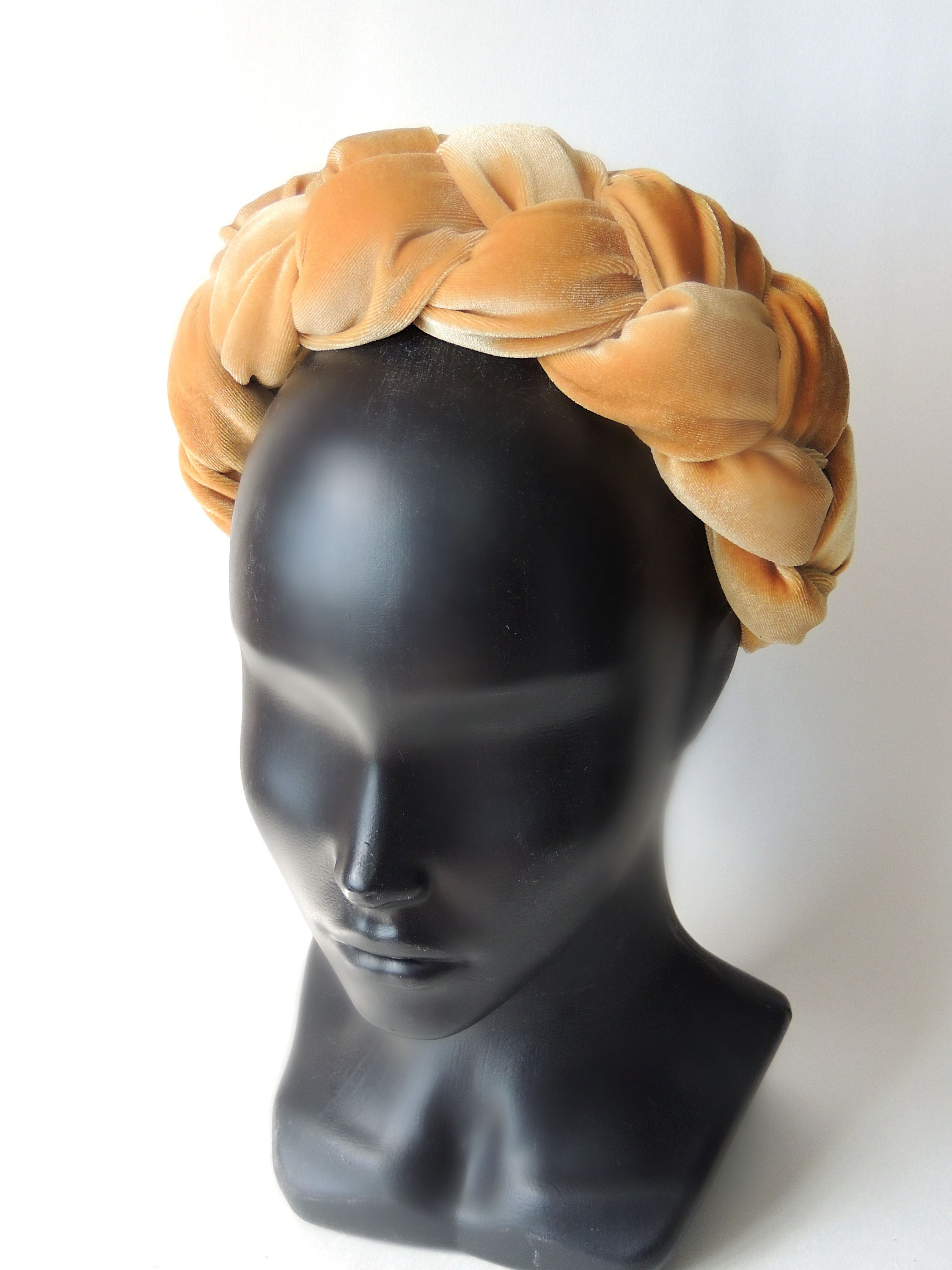 Velvet headband in large sizeBraid Spanish Style Deeply | Etsy