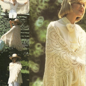 Vintage Motif Shawl Pattern***PDF instant digital download***NOT a finished item, instructions only