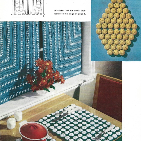 Vintage Patterns-Hairpin Lace, Crochet, Swedish Weaving (***PDF instant digital download***) instructions to make