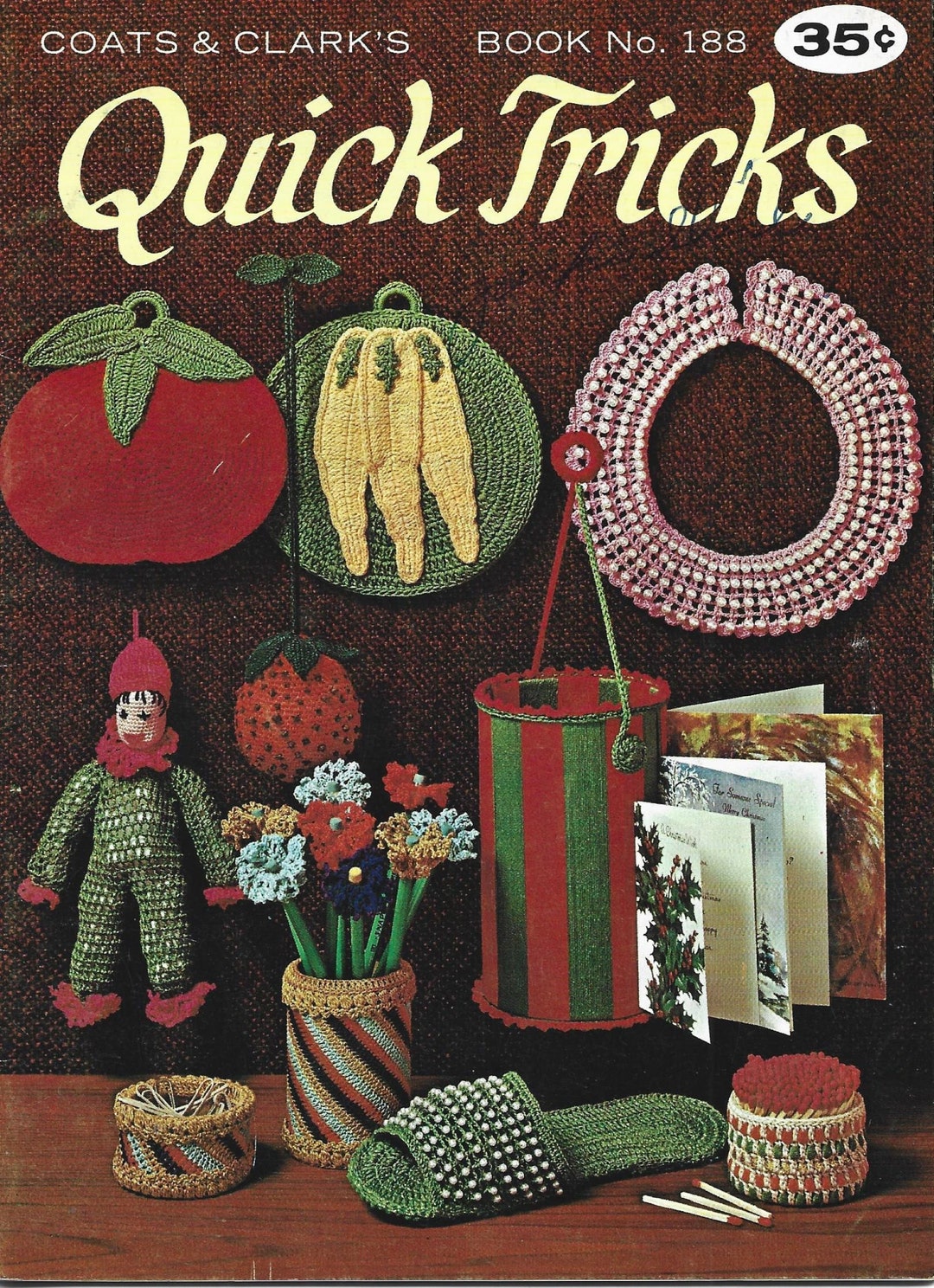 Vintage Quick Tricks Crochet Patterns: 1968 Book 188 (PDF Download) - Etsy