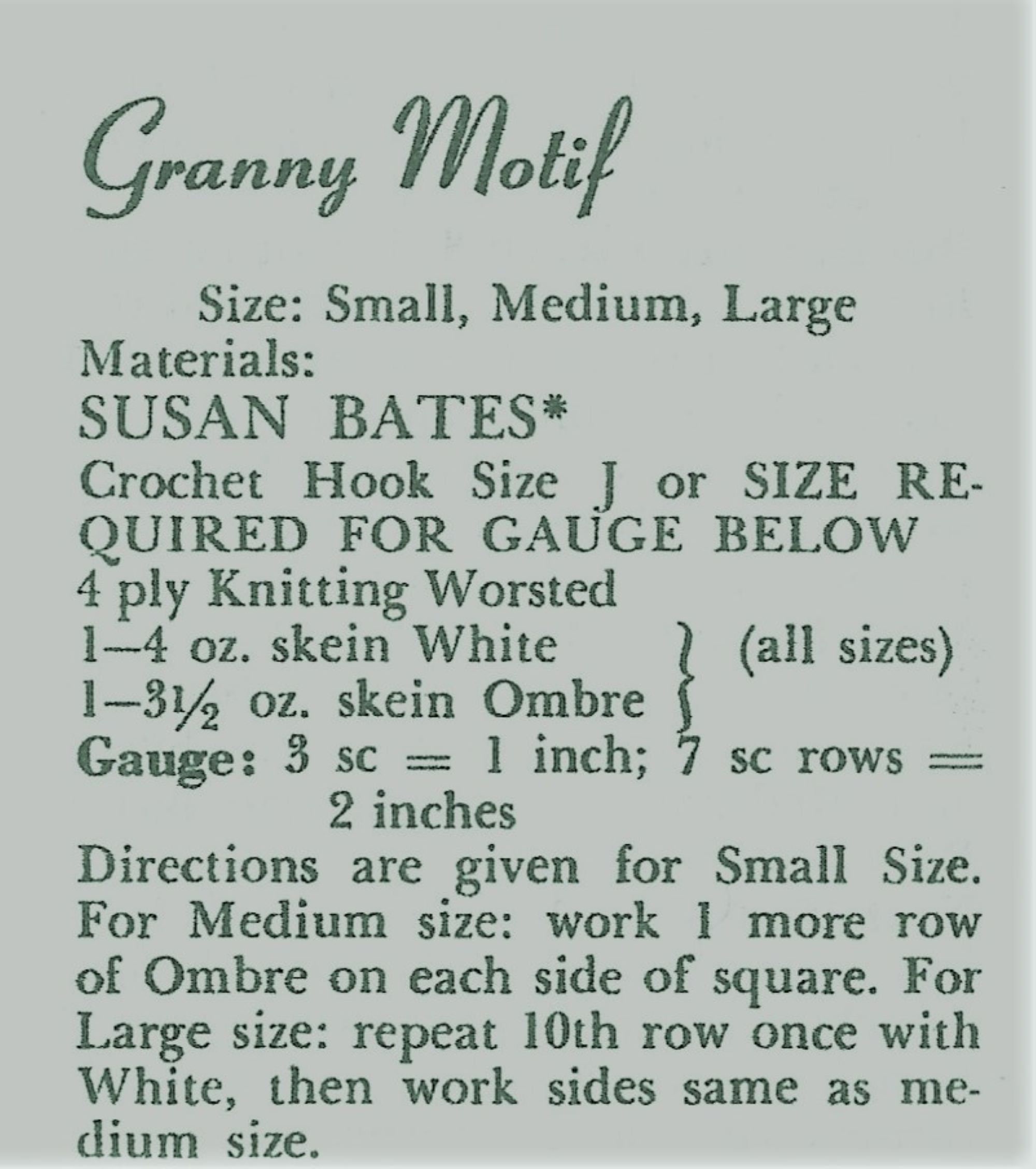 Vintage Crochet Potholder Vest, Granny Square Vest, Rib Ticklers