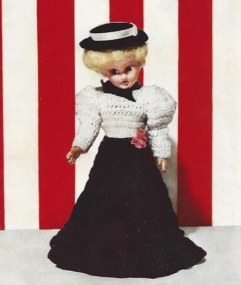 Vintage Doll Costume Crochet Patterns From 1951 PDF Instant Digital