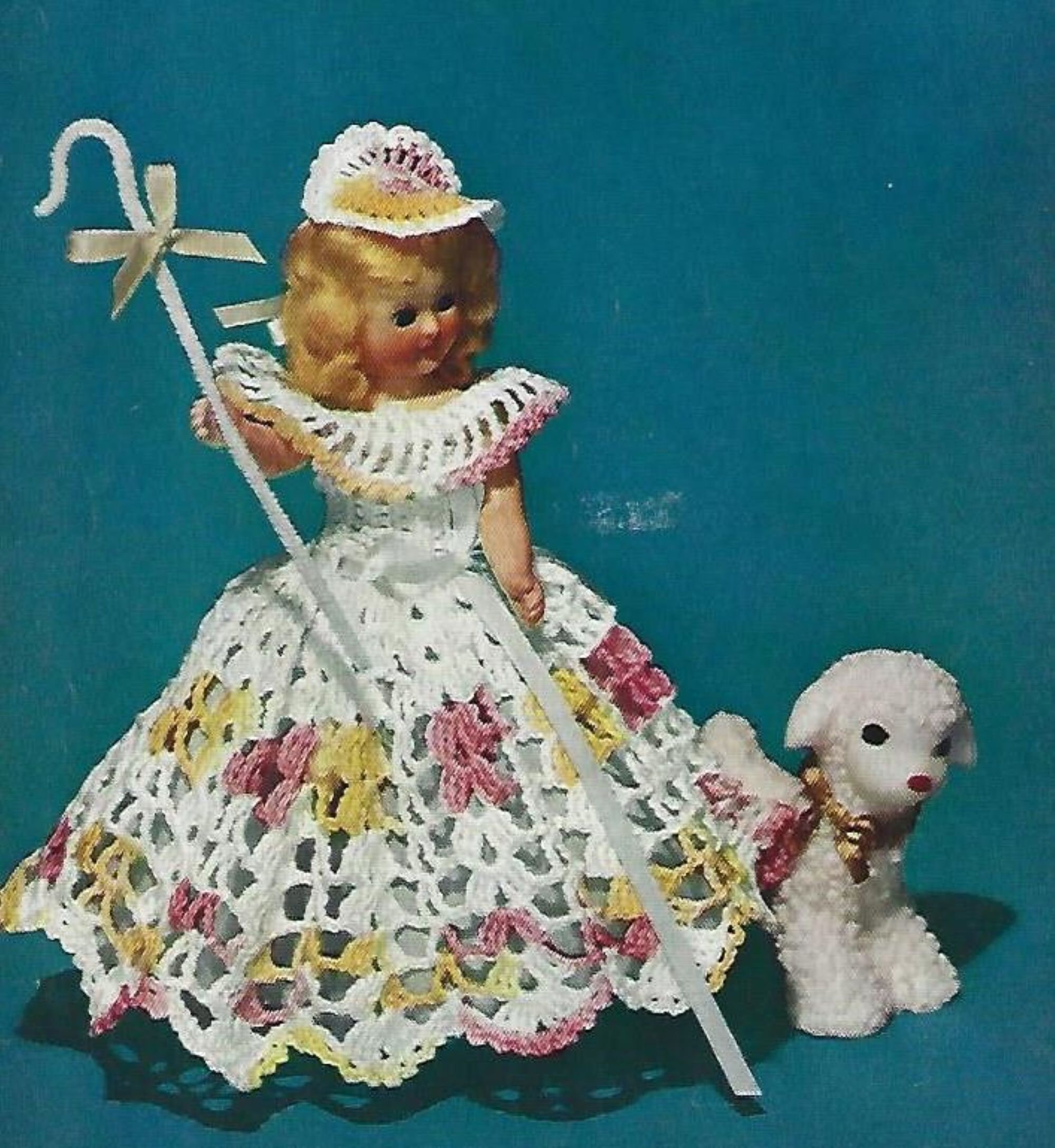 Vintage Doll Costume Crochet Patterns From 1951 PDF Instant Digital