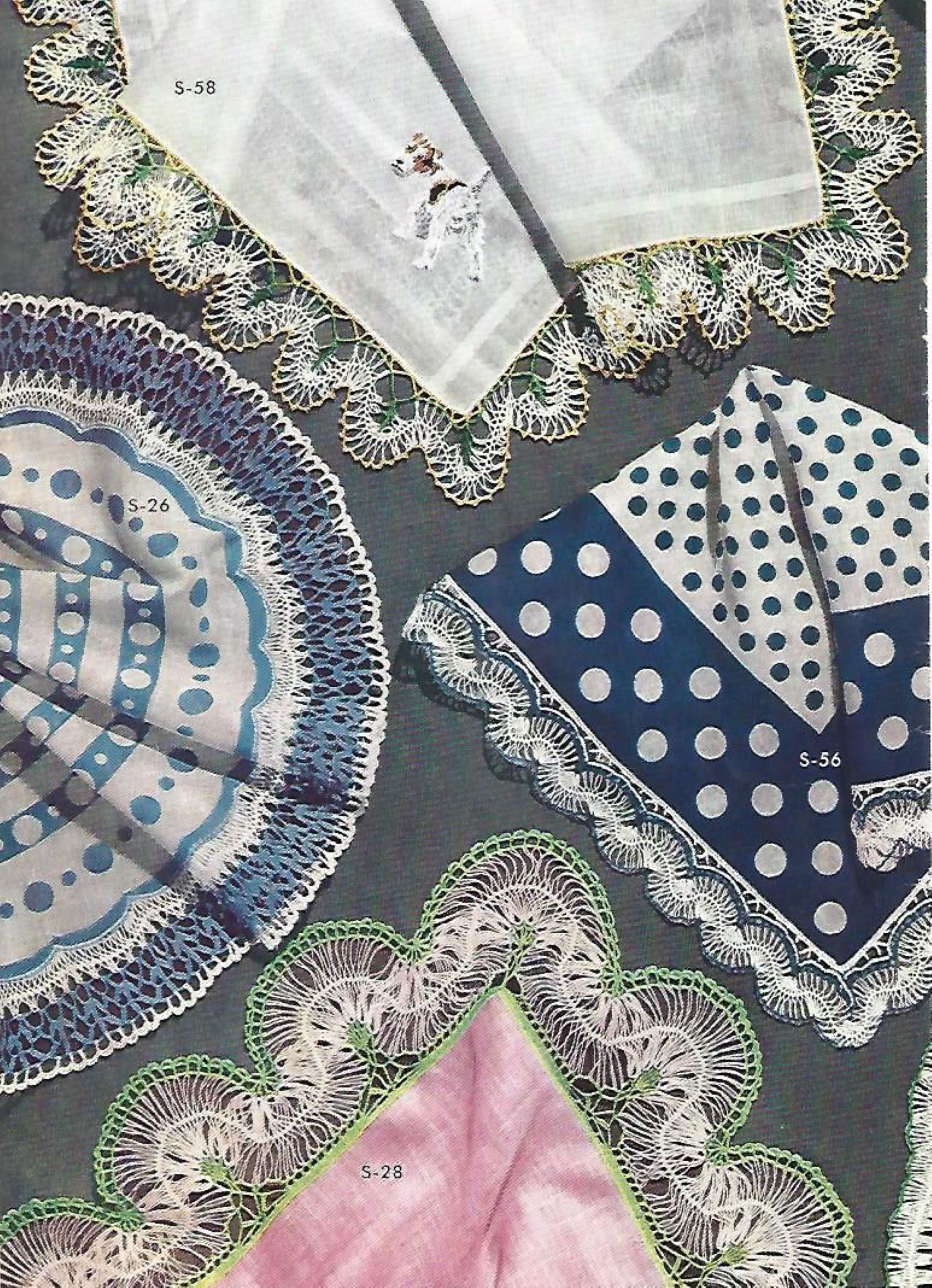 Vintage Crochet Edging Patterns 1951 PDF Instant Digital Etsy