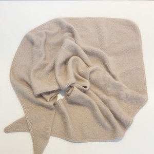 Hand knitted scarf triangle winter Angora warm scarf Scarf knitted wool Scarf soft knitted Scarf knitted neckerchief Scarf women handmade