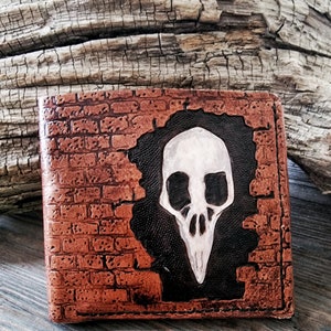 Men's leather wallet - 9 card slots