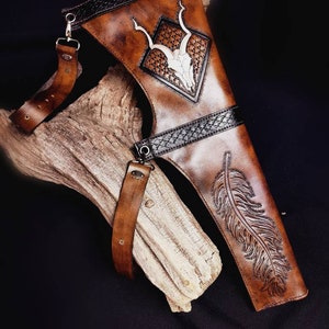 Leather Quiver - can be worn on both sides