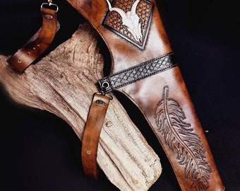 Leather Quiver - can be worn on both sides