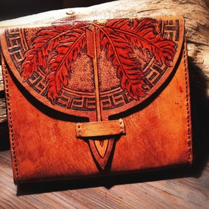 Leather belt bag