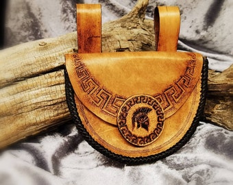 Leather belt bag