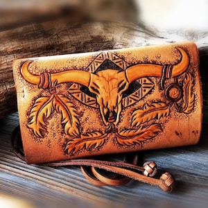 Tabak Tasche Leder