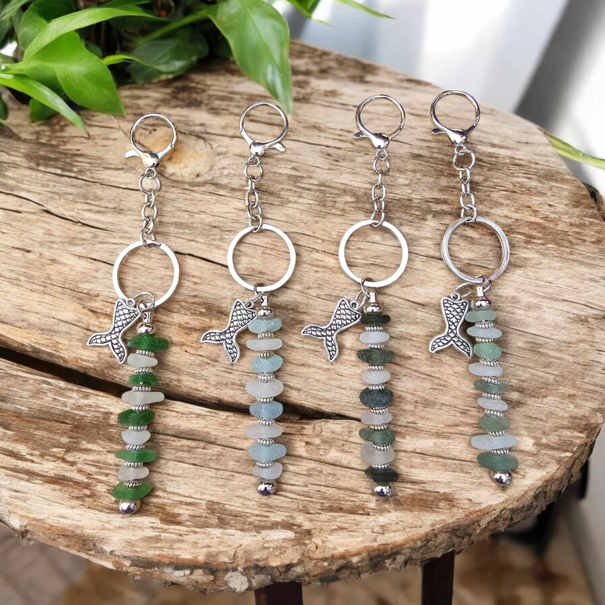 シーグラスキーホルダー - Etsy 日本
