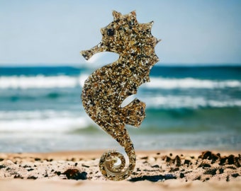 Seahorse, Decorative Seahorse, Resin Seahorse, Beach themed Seahorse, Home Accessories, Homedecor, Gift, Seahorse Art Gifts, Seahorse Gift