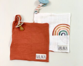 pacifier lovey blanket