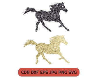 Vector horse svg, Horse love print instant download, Dxf cut files, running horse eps silhouette, wild animals clipart