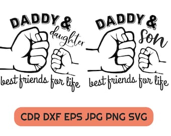 Download Father Daughter Svg Etsy