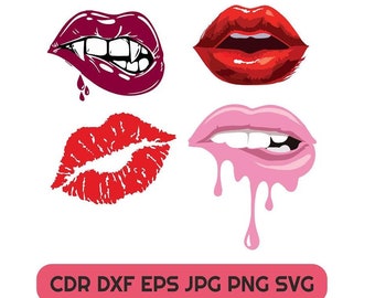 Download Free Sexy Lips Svg Etsy SVG Cut Files