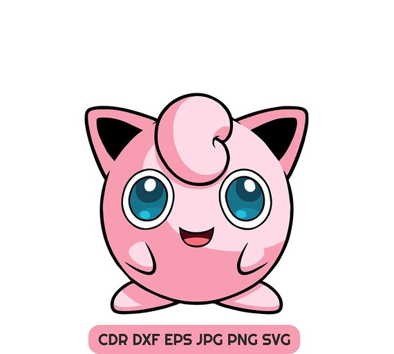 Download Free Jigglypuff Svg Cut Files Pokemon Cricut Characters Digital Etsy SVG Cut Files